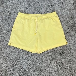 MEN’S Abercrombie yellow swim shorts